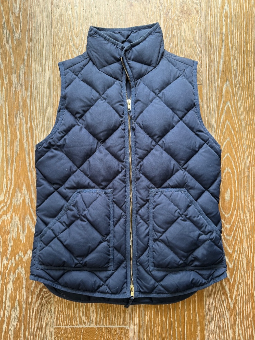 Women's JCREW Vest - Blue - Size XS
